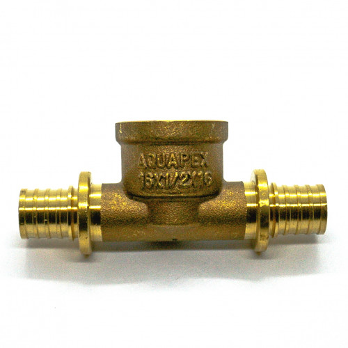 Трійник,  AQUAPEX ВР d 16 х Rp 1/2" х  d 16 мм