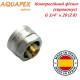 Компресійний фітинг (євроконус) AQUAPEX G 3/4" x 20 (2,8)