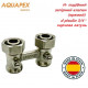 Н-подібний запірний клапан, AQUAPEX прямий 3/4"