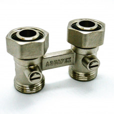 Н-подібний запірний клапан, AQUAPEX прямий 3/4"