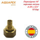 Перехідник AQUAPEX НГ d 20 х Rp 3/4 " мм