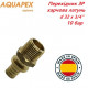 Перехідник AQUAPEX ЗР d 32 х G 3/4"