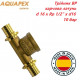 Трійник  AQUAPEX ВР d 16 х Rp 1/2" х  d 16 мм