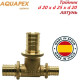 Трійник редукційний AQUAPEX d 20 х d 25 х d 20 мм