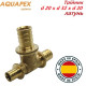 Трійник редукційний AQUAPEX d 20 х d 32 х d 20 мм