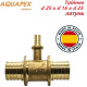 Трійник редукційний AQUAPEX d 25 х d 16 х d 25 мм