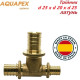 Трійник редукційний AQUAPEX d 25 х d 20 х d 25 мм