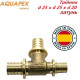 Трійник редукційний AQUAPEX d 25 х d 25 х d 20 мм
