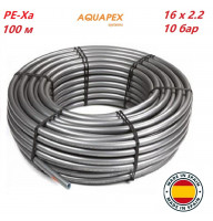 Труба для опалення і водопостачання AQUAPEX PREMIUM PE-Xa/EVOH d 16 x 2.2 мм 10 бар