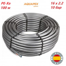 Труба для опалення і водопостачання AQUAPEX PREMIUM PE-Xa/EVOH d 16 x 2.2 мм 10 бар