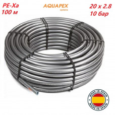 Труба для опалення і водопостачання AQUAPEX PREMIUM PE-Xa/EVOH d 20 x 2.8 мм 10 бар