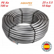 Труба для опалення і водопостачання AQUAPEX PREMIUM PE-Xa/EVOH d 25 x 3.5 мм 10 бар