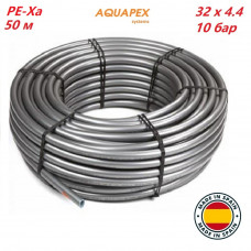 Труба для опалення і водопостачання AQUAPEX PREMIUM PE-Xa/EVOH d 32 x 4.4 мм 10 бар
