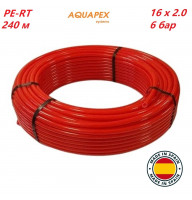 Труба для "теплої підлоги" AQUAPEX PE-RT/EVOH d 16 x 2.0 мм 6 бар