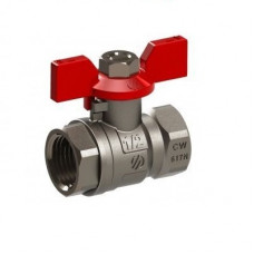 Кран кульовий NILE ВР-ВР 1" ручка-метелик