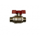 Кран кульовий ЗЗ  ручка метелик 1/2" G-AP 32201