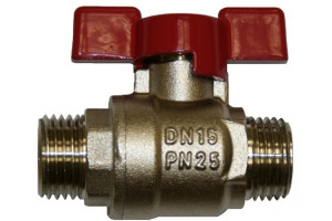 Кран шаровой НН ручка бабочка 1/2" G-AP 32201