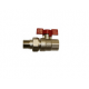 Кран кульовий з американкою 1/2" G-AP 32301