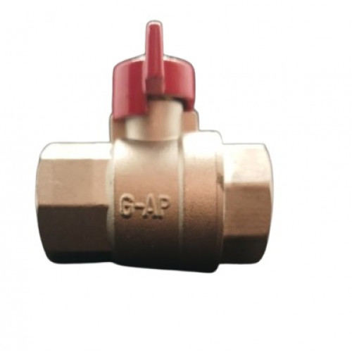 Кран кульовий ВB  ручка метелик 1" G-AP 32013