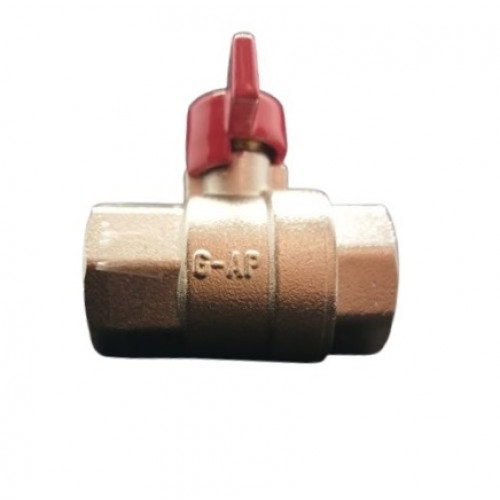 Кран кульовий ВB  ручка метелик 3/4" G-AP 32012