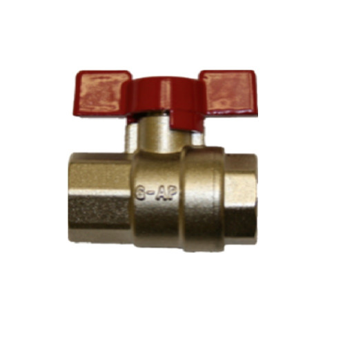 Кран шаровый ВB ручка бабочка 3/4" G-AP 32012