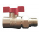 Кран кульовий з американкою 1/2" G-AP 32301