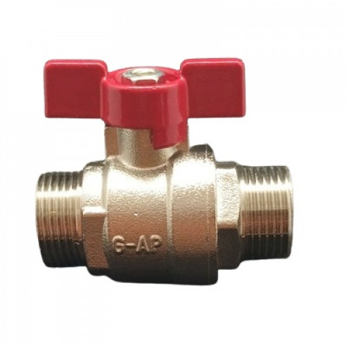 Кран кульовий ЗЗ  ручка метелик 3/4" G-AP 32202