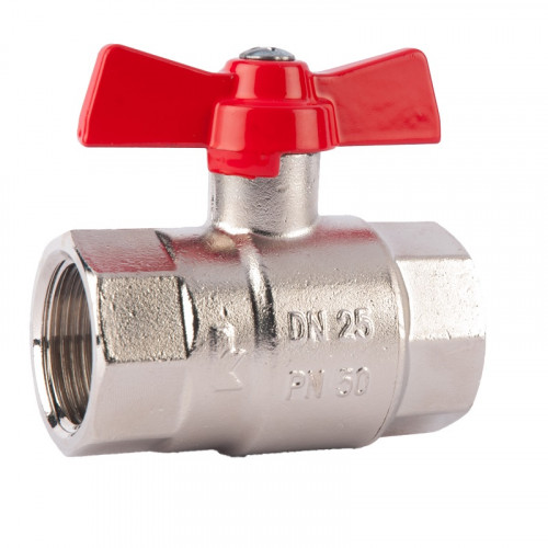 Кран кульовий підвищеної міцності з Т-подібною рукояткою, ВР х ВР 1"