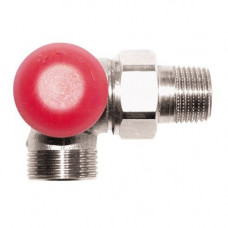 Термостатический клапан HERZ-TS-90-V со скрытой предварительной настройкой, трехосный "AB", G 3/4 x R 1/2