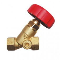 Запорный вентиль HERZ STROMAX-D 4125. наклонный шпиндель DN25