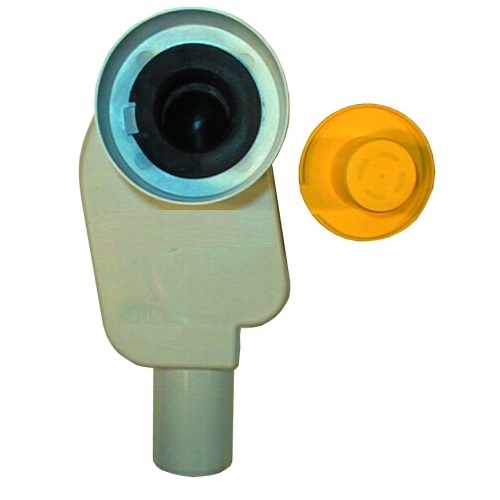 HL134.0/50 Сифон, що вбудовується ,з сифонним вкладишем, що знімається  DN40/50