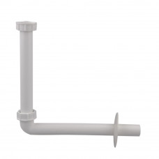 Набір сполучних елементів (білий поліпропілен), з патрубком DN30, з накидною гайкою 5/4 ", для HL134, HL134.0