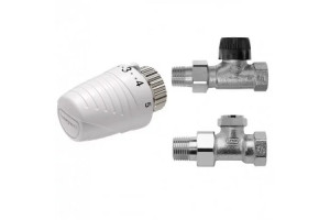 Комплект радіаторний з термоголовкою Honeywell VTL320DA15 (Прямий)