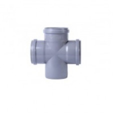 Крестовина внутренней канализации 110 х 110 х 110/67° Інтерпласт