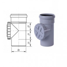 Ревизия внутренней канализации 50 Интерпласт