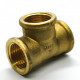 Трійник латунний Inyectometal ВР-ВР-ВР 1" 