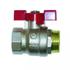 Кран кульовий IVR 956/А ВЗ 3/4" ручка-метелик