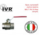 Кран шаровый IVR 954 ВВ 3" ручка-рычаг
