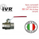 Кран кульовий IVR 954 ВВ 3/4" ручка-важіль