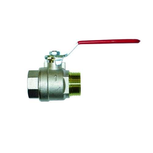 Кран кульовий IVR 956 ВЗ 1" ручка-важіль