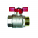 Кран шаровый IVR 956/А ВН 3/4" ручка-бабочка