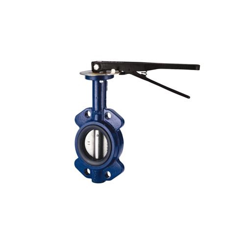 Затвор поворотний міжфланцевий "Батерфляй" IVR, d 150