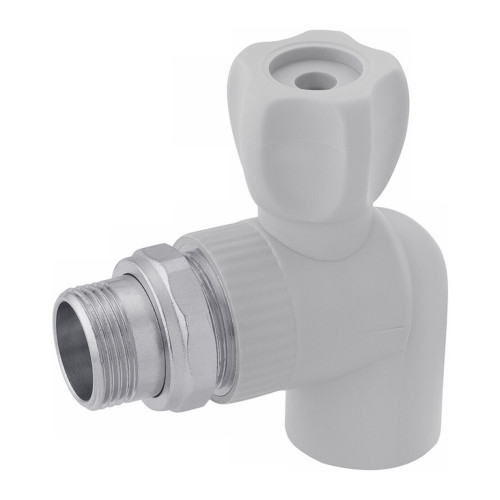 Кран радіаторний Rozma, кутовий 20