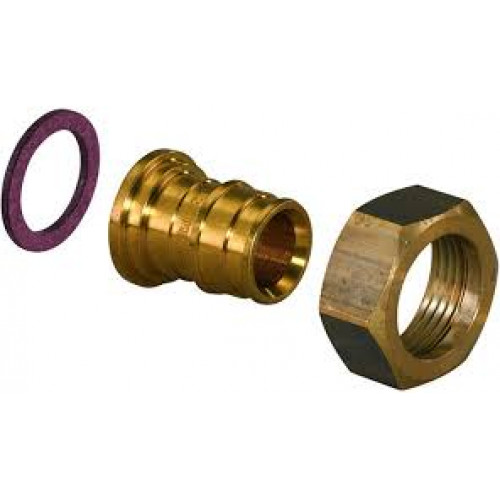 Штуцер з накидною гайкою Uponor Q&E латунь 16 х Rp 1/2" НГ