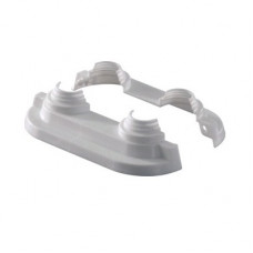 Декоративне кільце Uponor Smart Radi, подвійне 14-20 біле